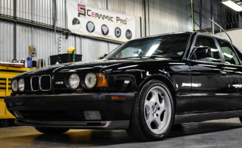 Détail de l’amélioration de la BMW M5 1990